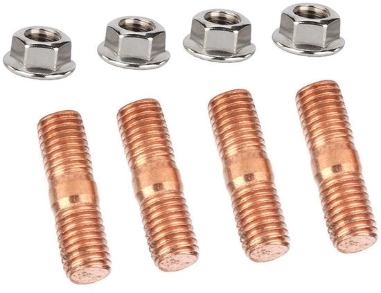 Set di viti a turbina alta resistenza - Viti a dado M10x1.50 - Set di 4 viti - Resistenti all'usura - Realizzate con acciaio inossidabile - Facili da installare - Viti a turbina