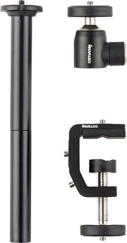 Set di accessori per tavolo a 3 pezzi - morsetto a sfera multifunzionale - supporto per macrofotografia