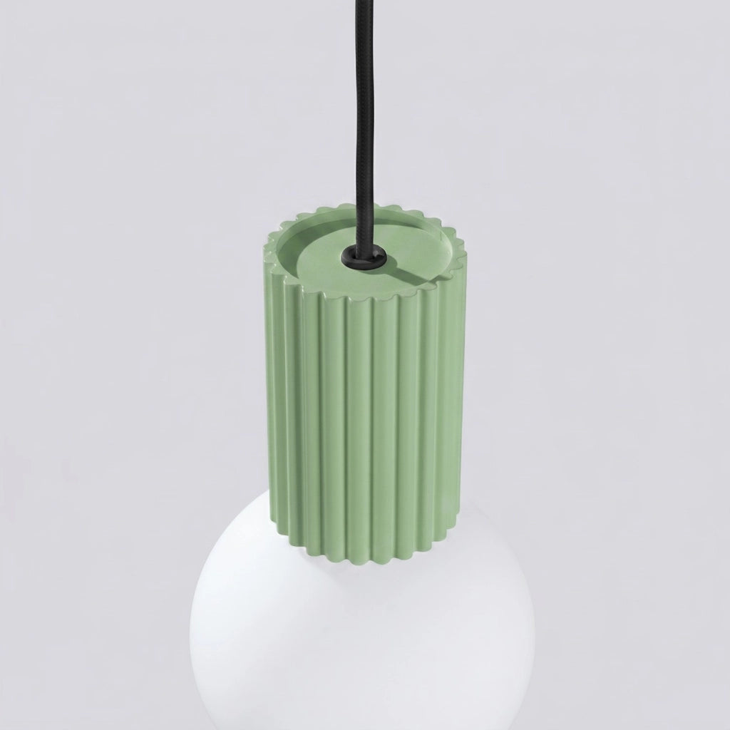 Lampada a sospensione HALO 1 salvia