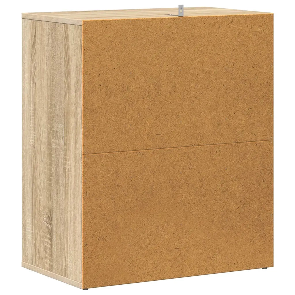 Scarpiera Rovere Sonoma 60x35x70 cm in Truciolato 808939