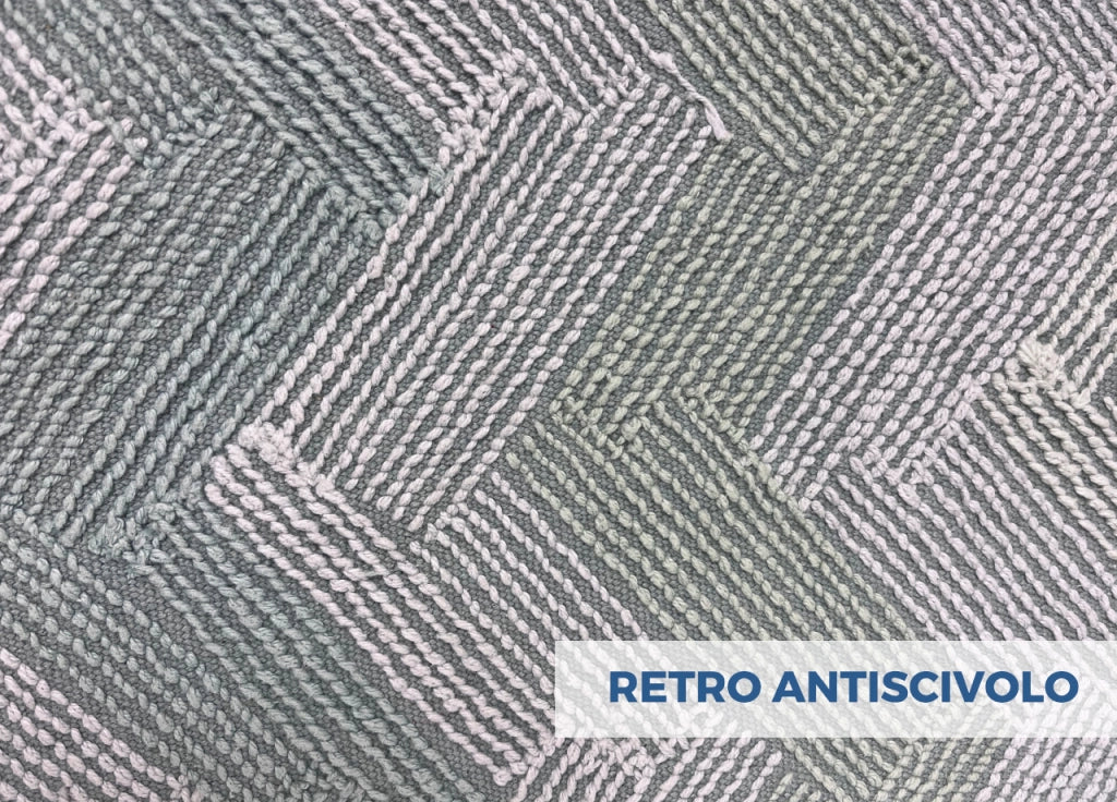 Tappeto Casa Bagno Cotone Spugna Morbida Antiscivolo Tono Su Tono Corner - 55x100 - Confetto