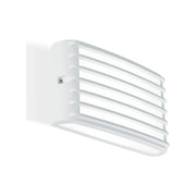 Applique Per Esterni Ed Interni Inalluminio Bianco Led 10 W 700 Lm 3000K Grid