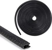 Afdichting U-vettoriale per serratura porte auto - isolamento termico per bordi metallici barche - 10 mm a 25 mm - 10 m