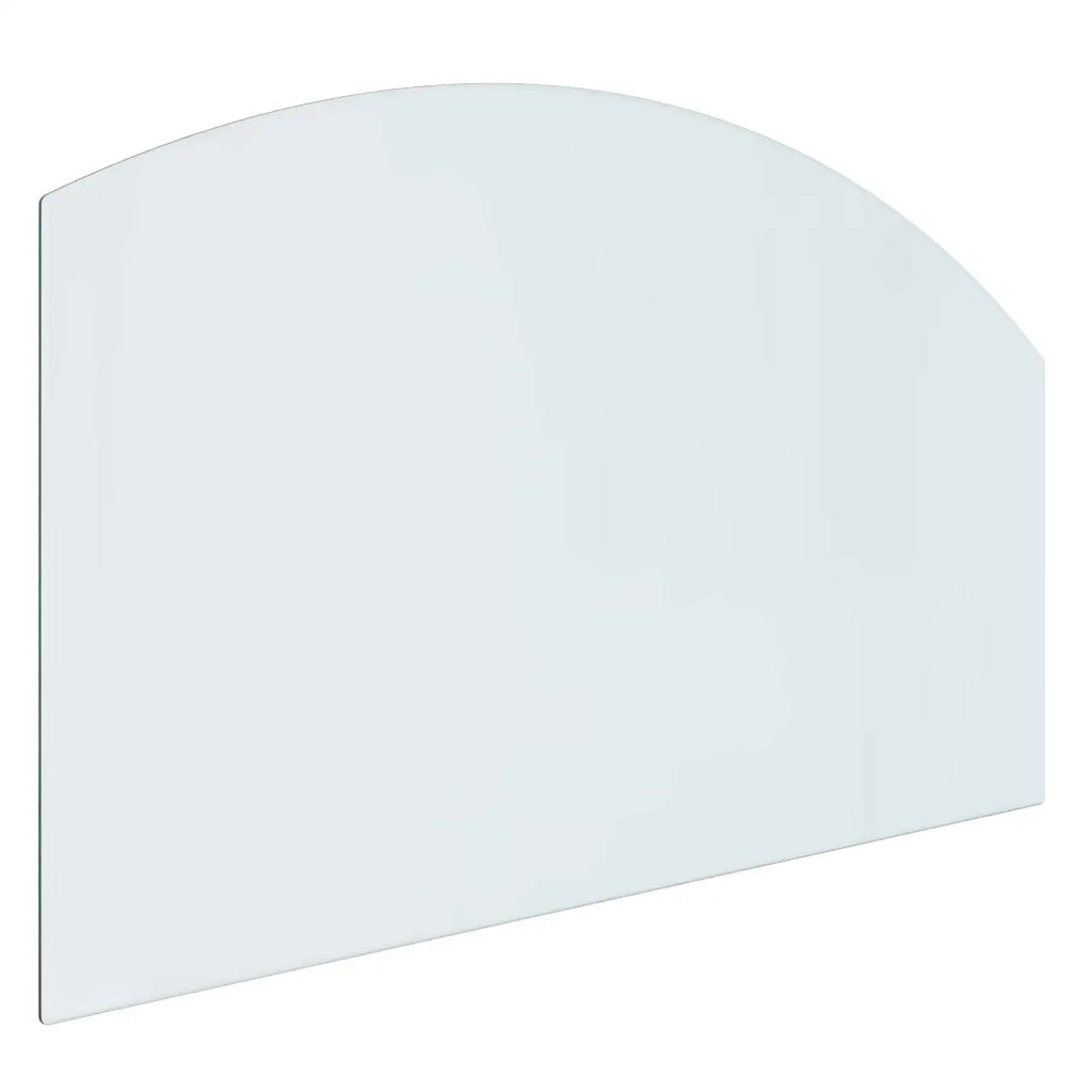 Piastra in vetro per camino Trasparente 100 x 60 cm Vetro CFW5442090