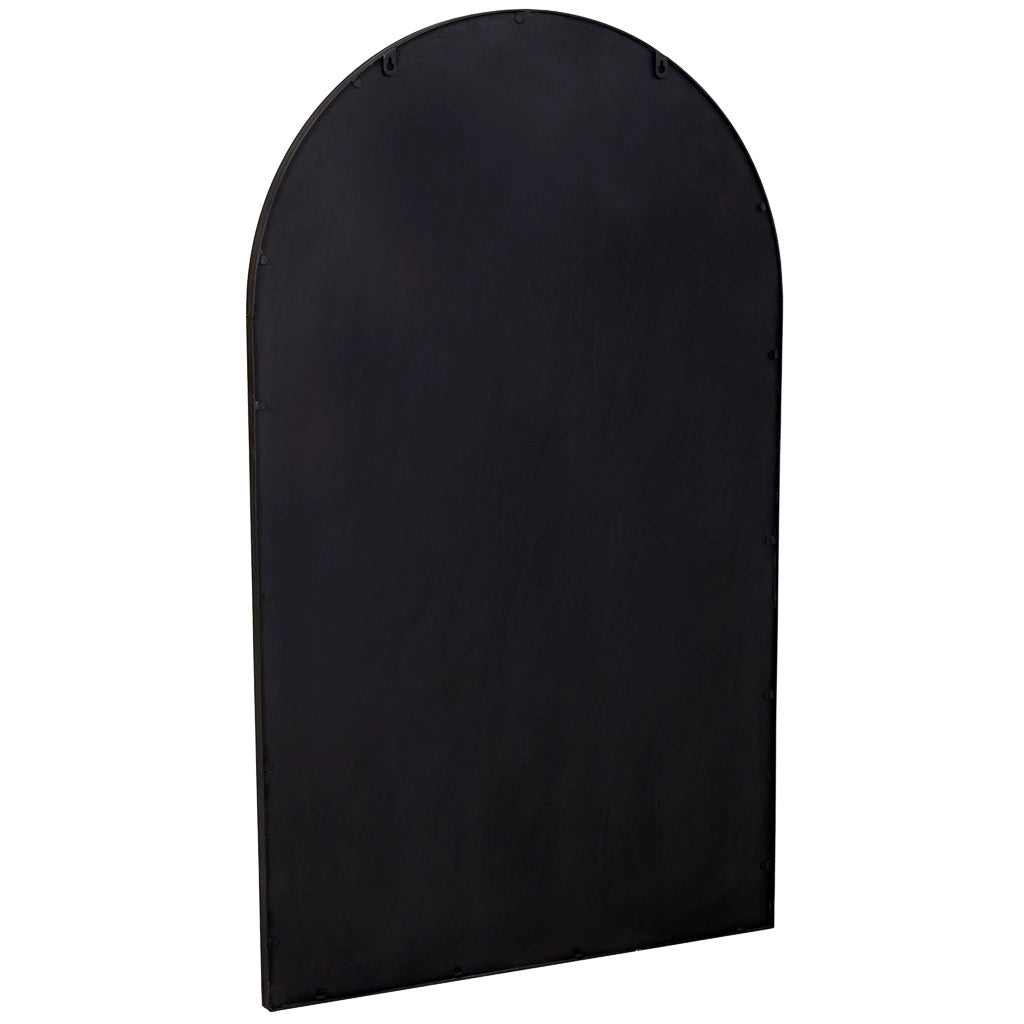 Specchio in ferro nero 72x3x120,5h cm