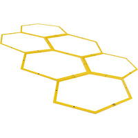 Scala di Coordinazione 6 Esagoni Allenamento Calcio Ostacoli Allenamento Agilità