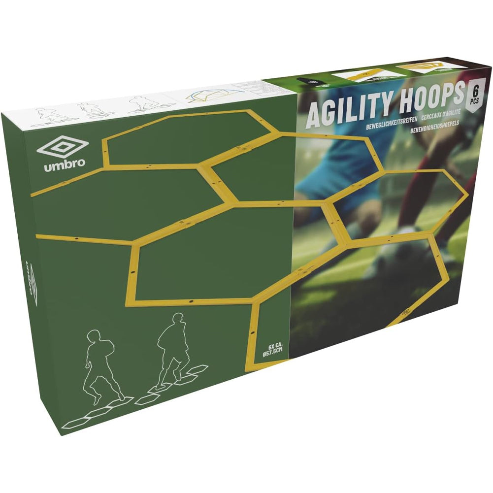 Scala di Coordinazione 6 Esagoni Allenamento Calcio Ostacoli Allenamento Agilità