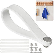Set di 6 clip per asciugamano, clip per asciugamano, clip per asciugamano per appendere, clip per asciugamano per bagno, cucina, campeggio (bianco)