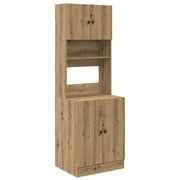 Credenza da cucina 2 pz | Madia | Buffet da pranzo | Armadio da pranzo Rovere artigianale 60 x 50 x 180 cm