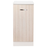 Mobile Base Cucina Componibile Minimal Colore Olmo con 1 Anta e 2 Scomparti