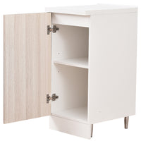 Mobile Base Cucina Componibile Minimal Colore Olmo con 1 Anta e 2 Scomparti