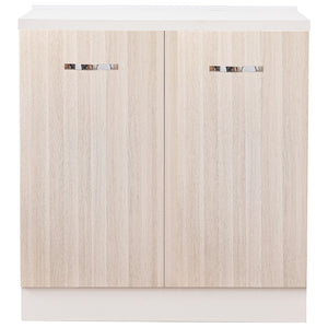 Mobile Base per Cucina Componibile in Legno Colore Olmo con 2 Ante 2 Scomparti