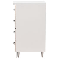 Cassettiera per Cucina Mobile Mobiletto 4 Cassetti in Legno Colore Olmo