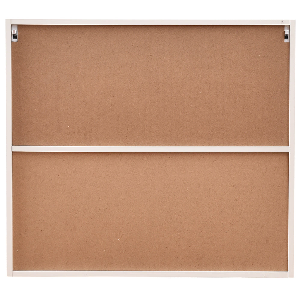 Pensile da Cucina Armadio Sospeso da Parete Doppia Anta in Legno Colore Olmo