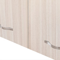 Pensile da Cucina Armadio Sospeso da Parete Doppia Anta in Legno Colore Olmo