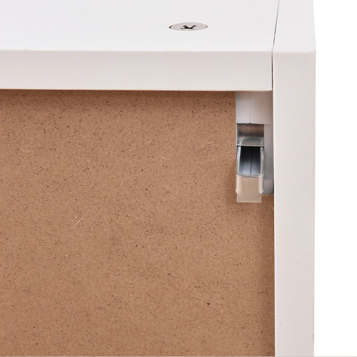 Pensile da Cucina Armadio Sospeso da Parete Doppia Anta in Legno Colore Olmo