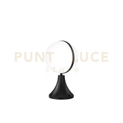 LUMETTO ORBIT NERO 1 LUCE ATTACCO E27 IP44 25X30CM BASE IN ALLUMINIO