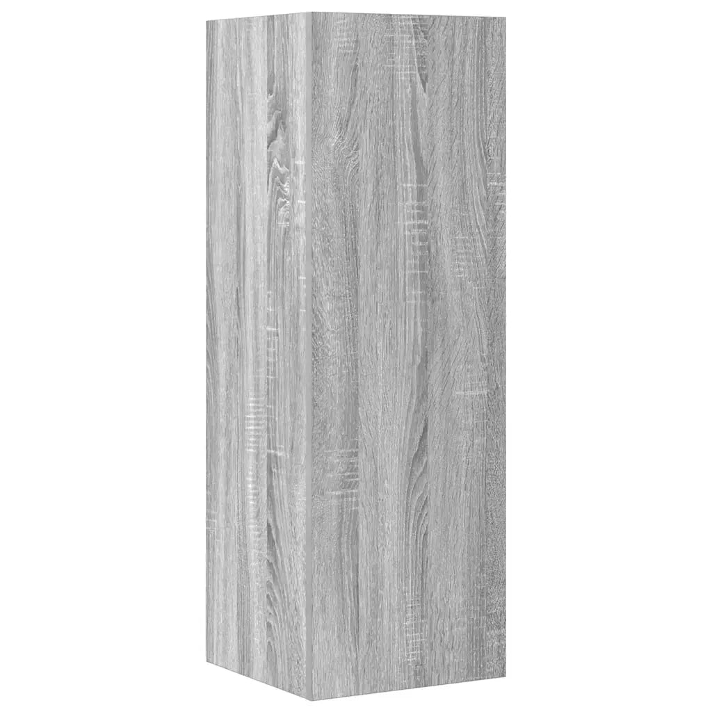 Set di Mobili Porta TV 4 pz-Credenza per TV Grigio Sonoma in Legno Multistrato 106302