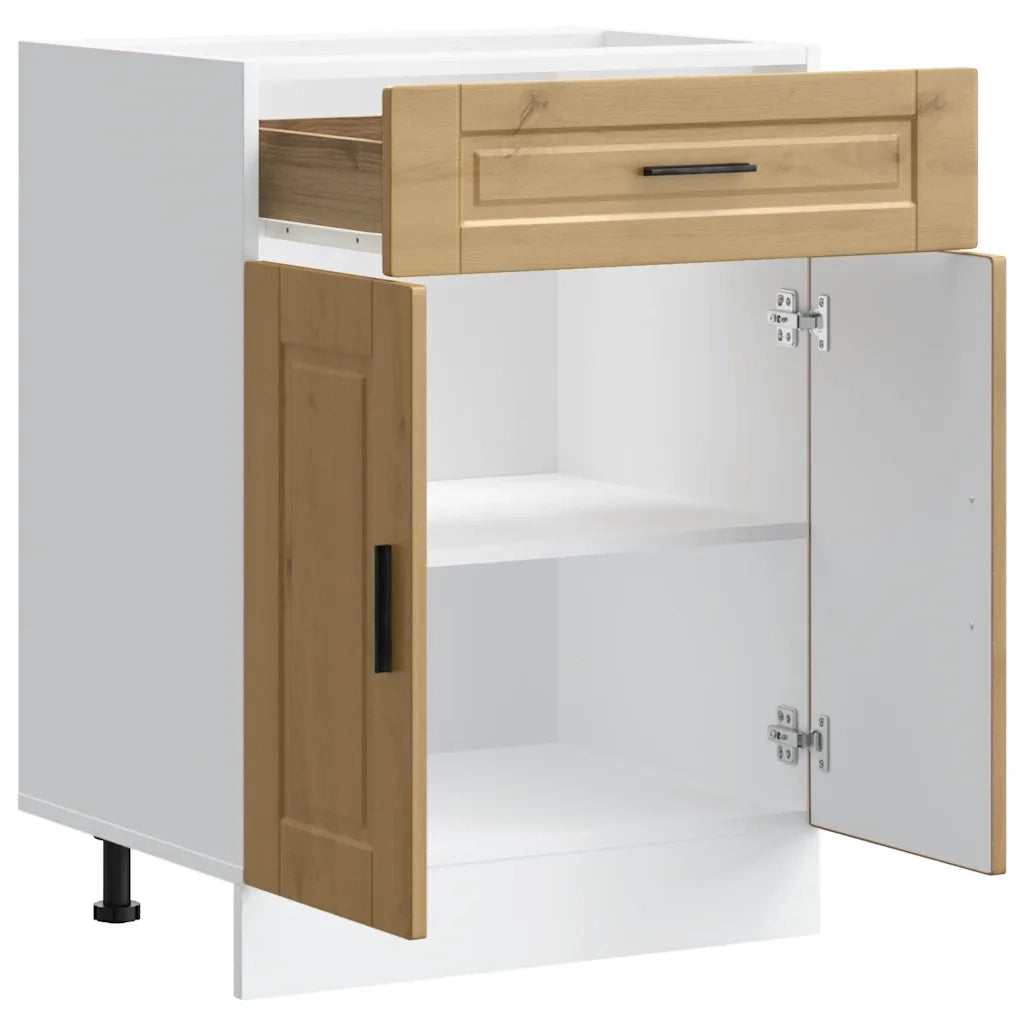 Base da Cucina Porto Rovere Artigianale Legno Multistrato 853976