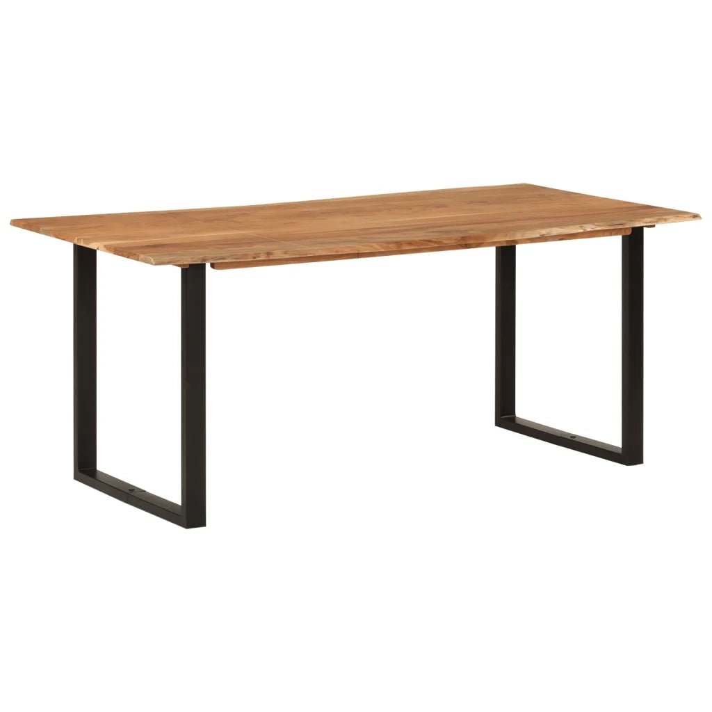Tavolo da Pranzo 180x90x76 cm in Legno Massello di Acacia 286472