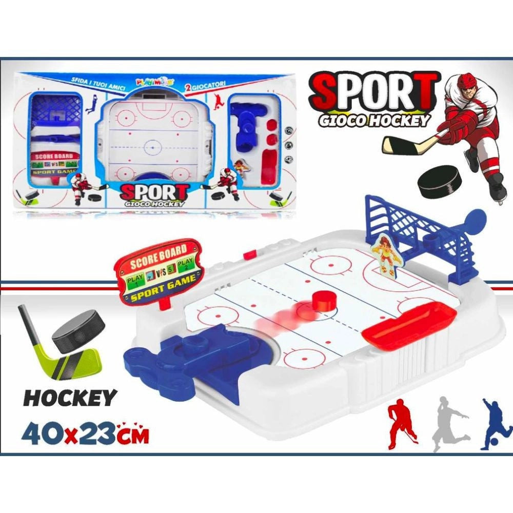 Trade Shop - Gioco Da Hockey Giocattolo Da Tavolo Gioco Per Bambini Sfida 1 O Più Giocatori -