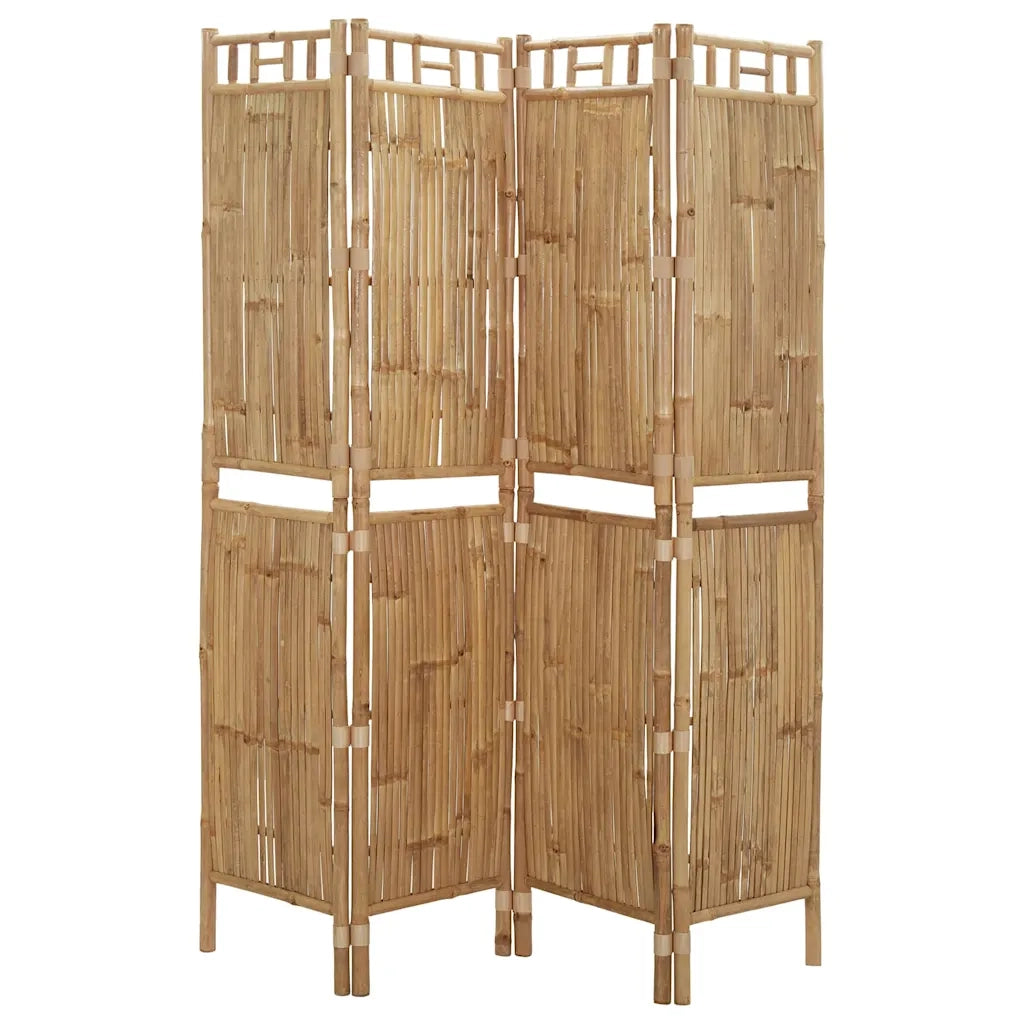 Paravento a 4 Pannelli in BambÃ¹ 160x180 cmcod mxl 73069