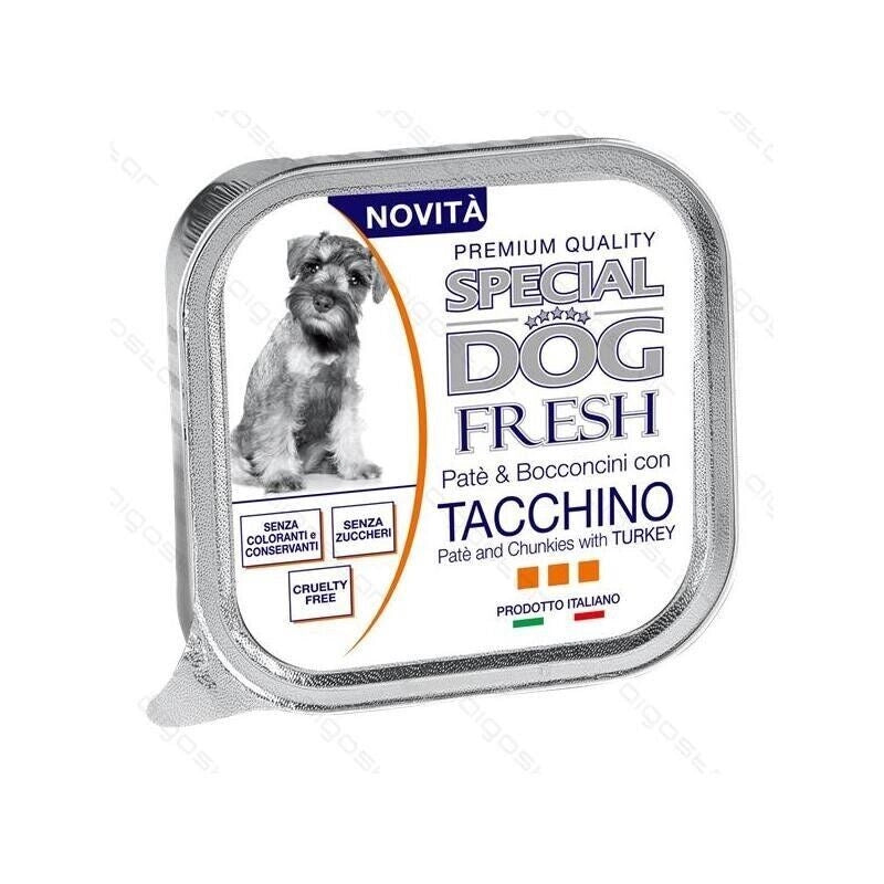 SPECIAL DOG FRESH PATÈ & BOCCONCINI 150 GRAMMI TACCHINO