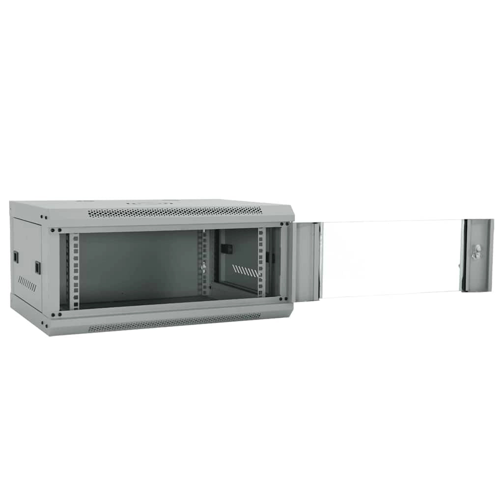 Armadio di rete per interni unità di archiviazione 60 x 45 x 28 cm design industriale funzione di sicurezza acciaio grigio 02_0059060