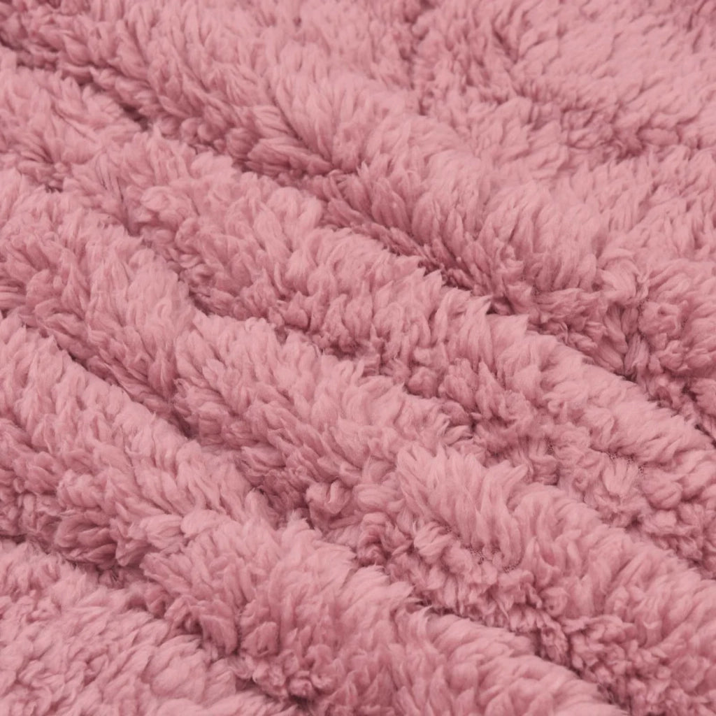 Piumone | Duvet Estivo Rosa 220 x 240 cm Microfibra e Fleece Teddy
