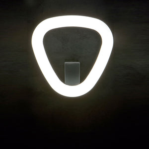 Applique a Parete Esterno Interno Tonda Led Moderna Daphne Sovil Colore: Bianco