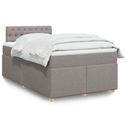 Giroletto a Molle con Materasso Tortora 120x200 cm in Tessuto 3286658