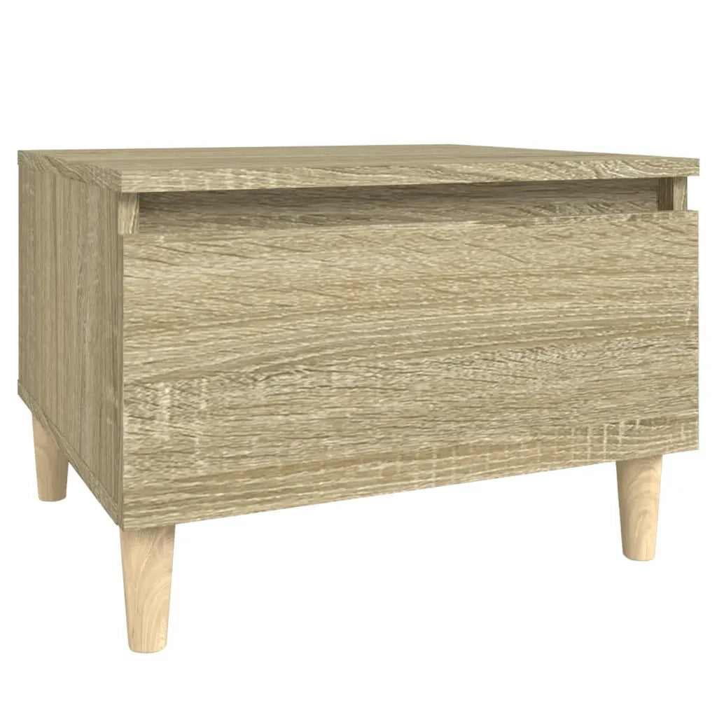 Tavolino Rovere Sonoma 50x46x35 cm in Legno Multistrato cod mxl 26982
