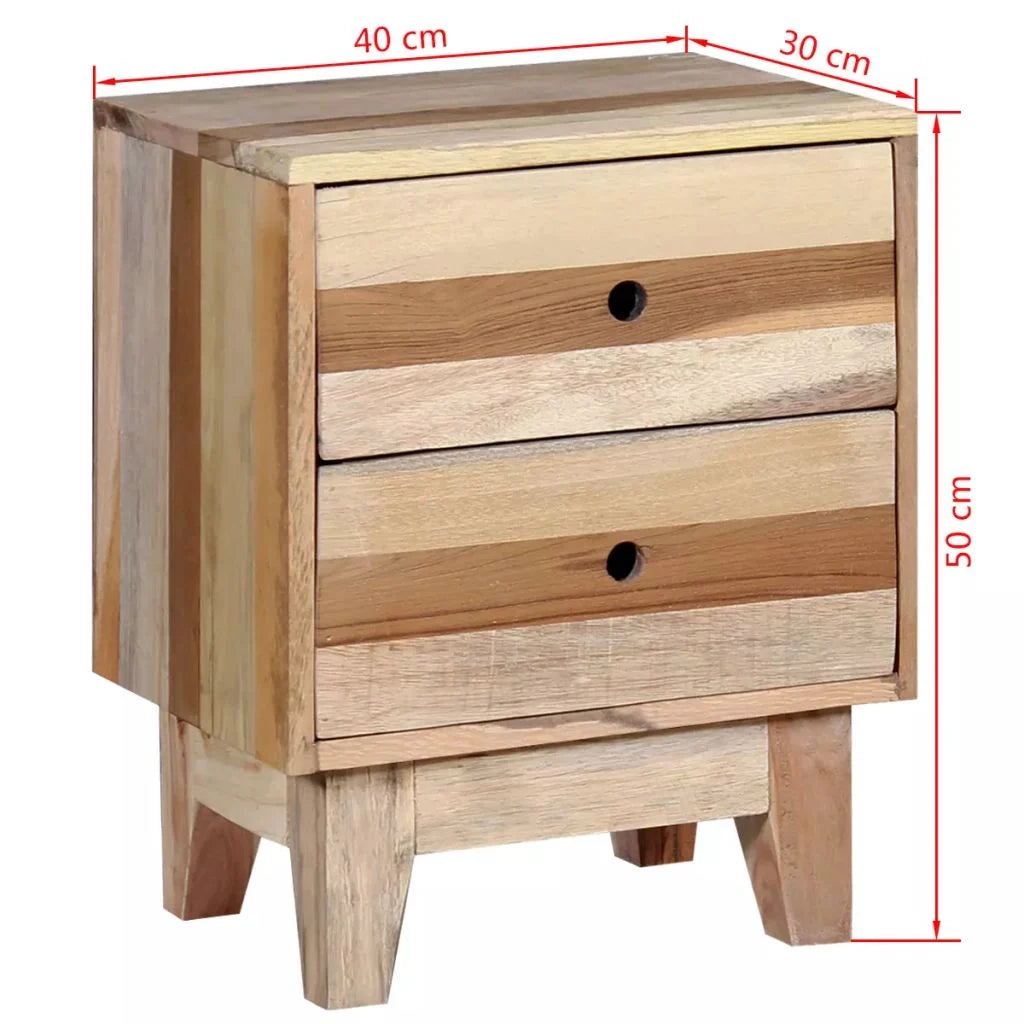 Comodino cassettiera armadio mobili per camera da letto legno massello di recupero 1402019