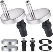 Supporto per seduta di toilette, 2 pezzi supporto per seduta di toilette, supporto per seduta di toilette da sopra, supporto per coperchio di toilette adatto come sostituzione per sedute di toilette difettose o vecchie