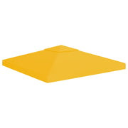 Copertura Superiore per Gazebo a 2 Strati 310 g/mÂ² 3x3 m Gialla cod mxl 71063