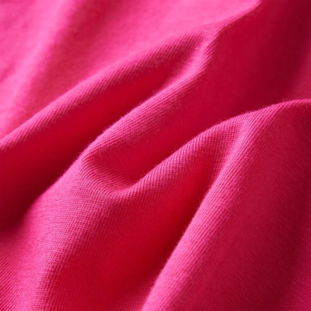 Maglietta da Bambina a Maniche Lunghe Fucsia 104 13705