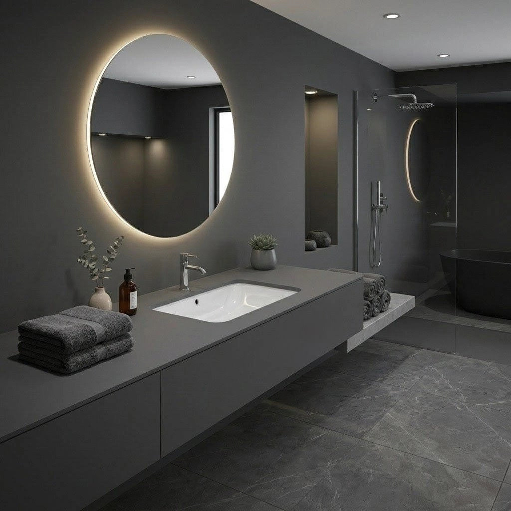 Lavabo sottopiano rettangolare Rak Ceramics - Bianco