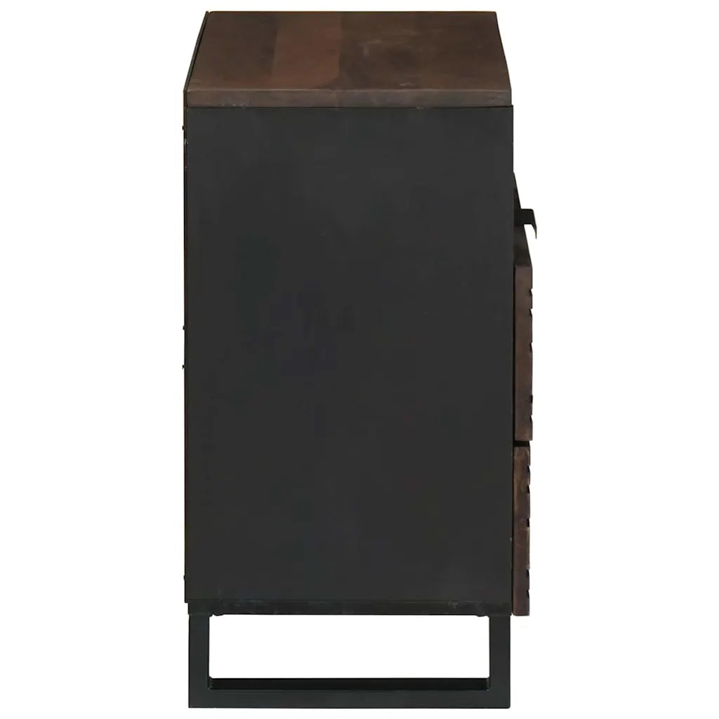 Comodino | Armadio da Notte | Mobiletto da notte Noce 50 x 33 x 62 cm Legno ingegnerizzato