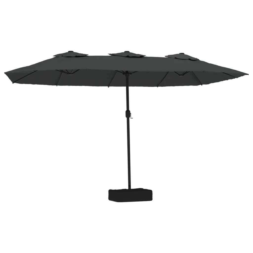 Ombrello | Parasolne a Doppia Testa Antracite 449x265 cm