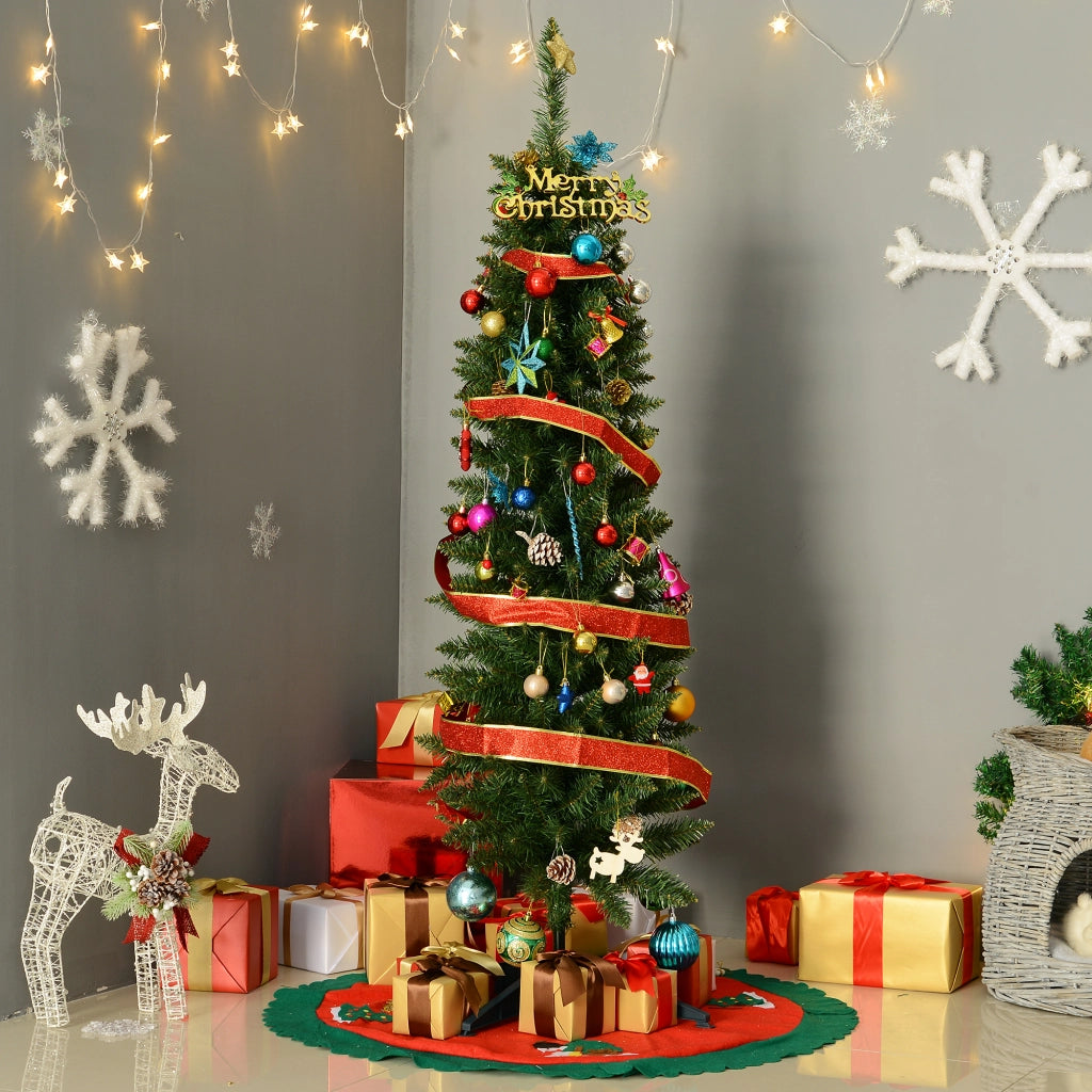 Albero di Natale Artificiale 150 cm Verde ¨C zephmum ¨C 294 Rami con Base Scomponibile