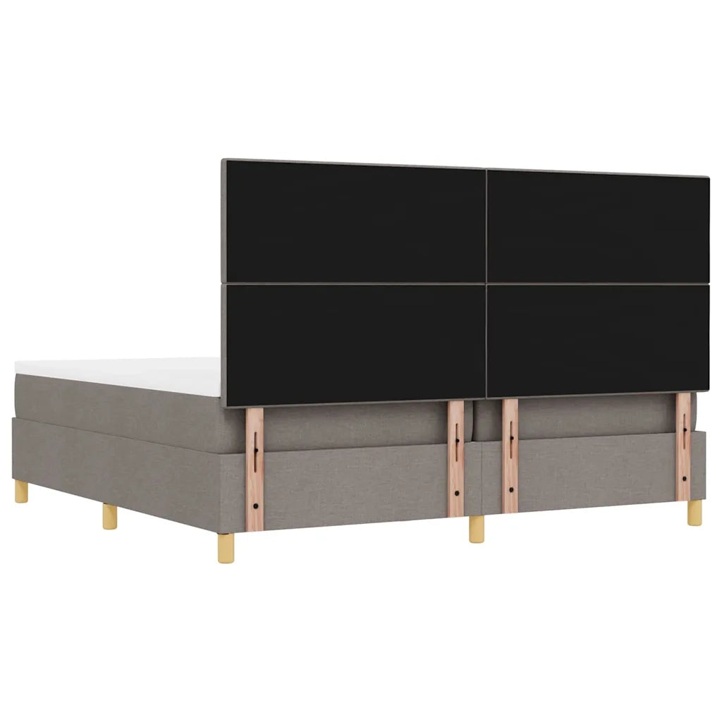 Letto a molle con materasso Talpa 200 x 200 cm Tessuto 3344328