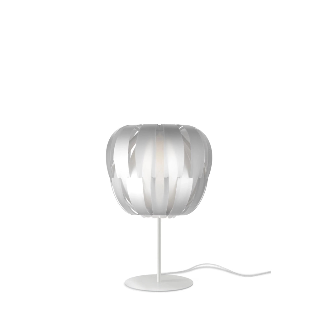 Lampada Da Scrivania Moderna Queen Polilux ® Argento E Metallo 1 Luce E14