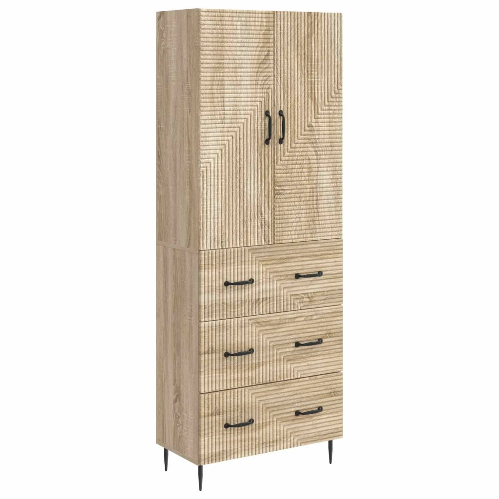 Set di armadi 2 pcs Rovere Sonoma 66 x 34,5 x 90 cm