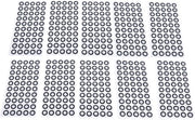 Marcatori di tracciamento 3D 500 pezzi - punti di tracciamento riflettenti - adesivi autoadesivi - alta precisione - ID 6 mm - OD 10 mm - marcatori di tracciamento