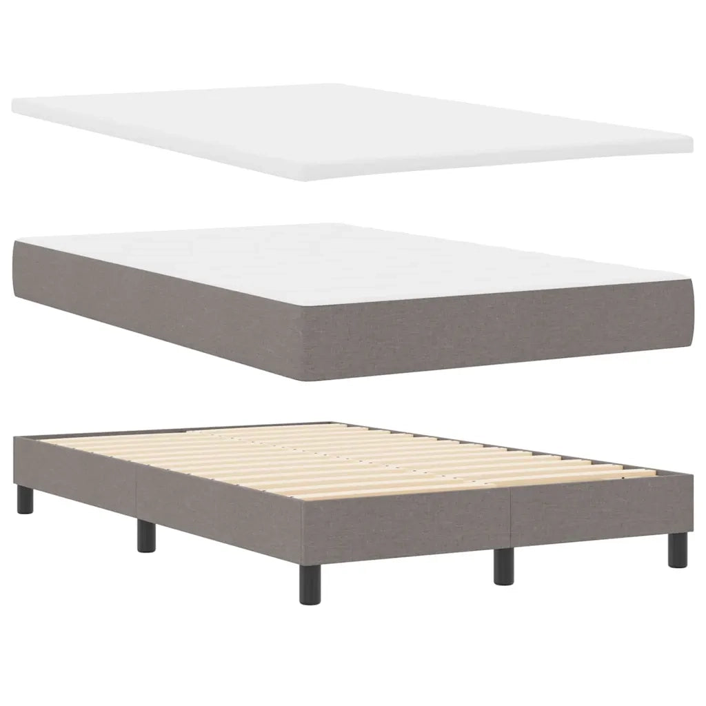 Letto a molle con testiera Talpa 120 x 200 cm Tessuto 3338682