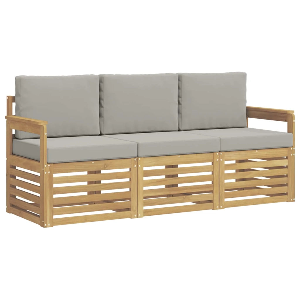 Set divani Legno di Acacia Massello 3391301