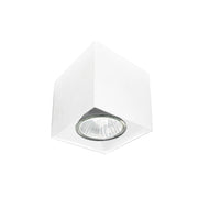 Faretto da soffitto CAGE 1xGU10 bianco quadrato