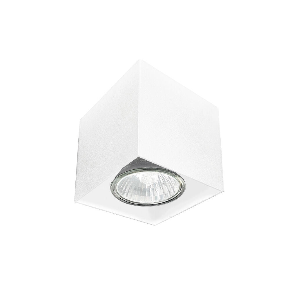 Faretto da soffitto CAGE 1xGU10 bianco quadrato