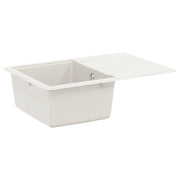Lavello Bianco 670 x 460 mm 80% Quarzo e 20% Resina CFW5139596
