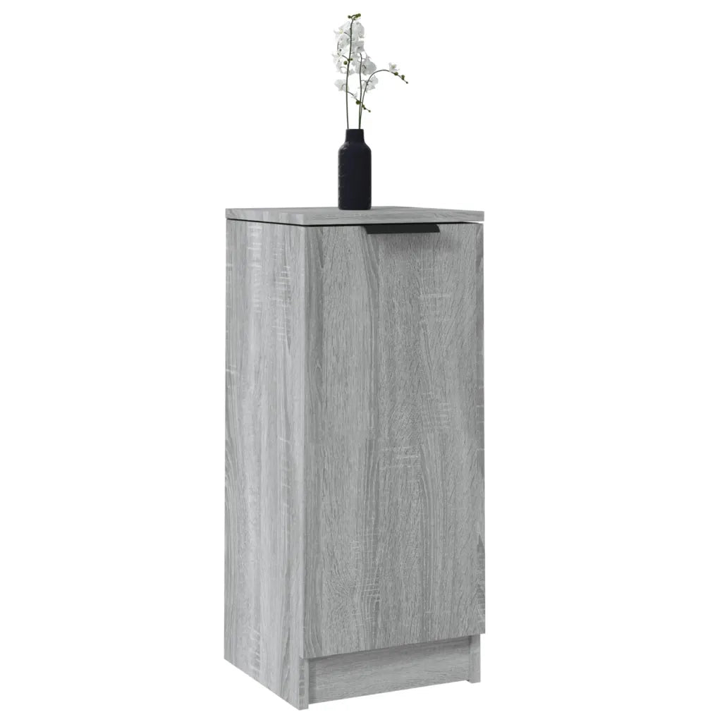 Credenza Grigio Sonoma 30x30x70 cm in Legno Multistrato 817008